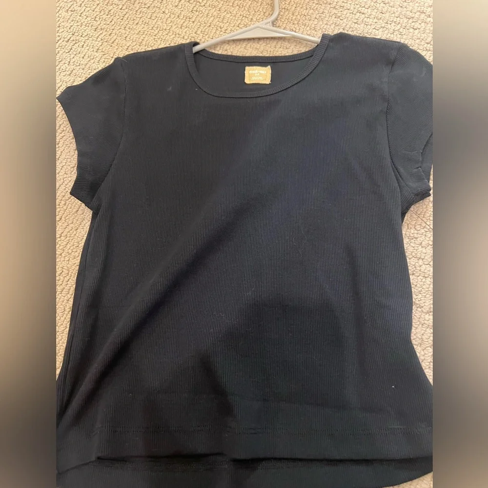 Free People Black A-Line Skirt and T-shirt Set - Picture 9 of 9